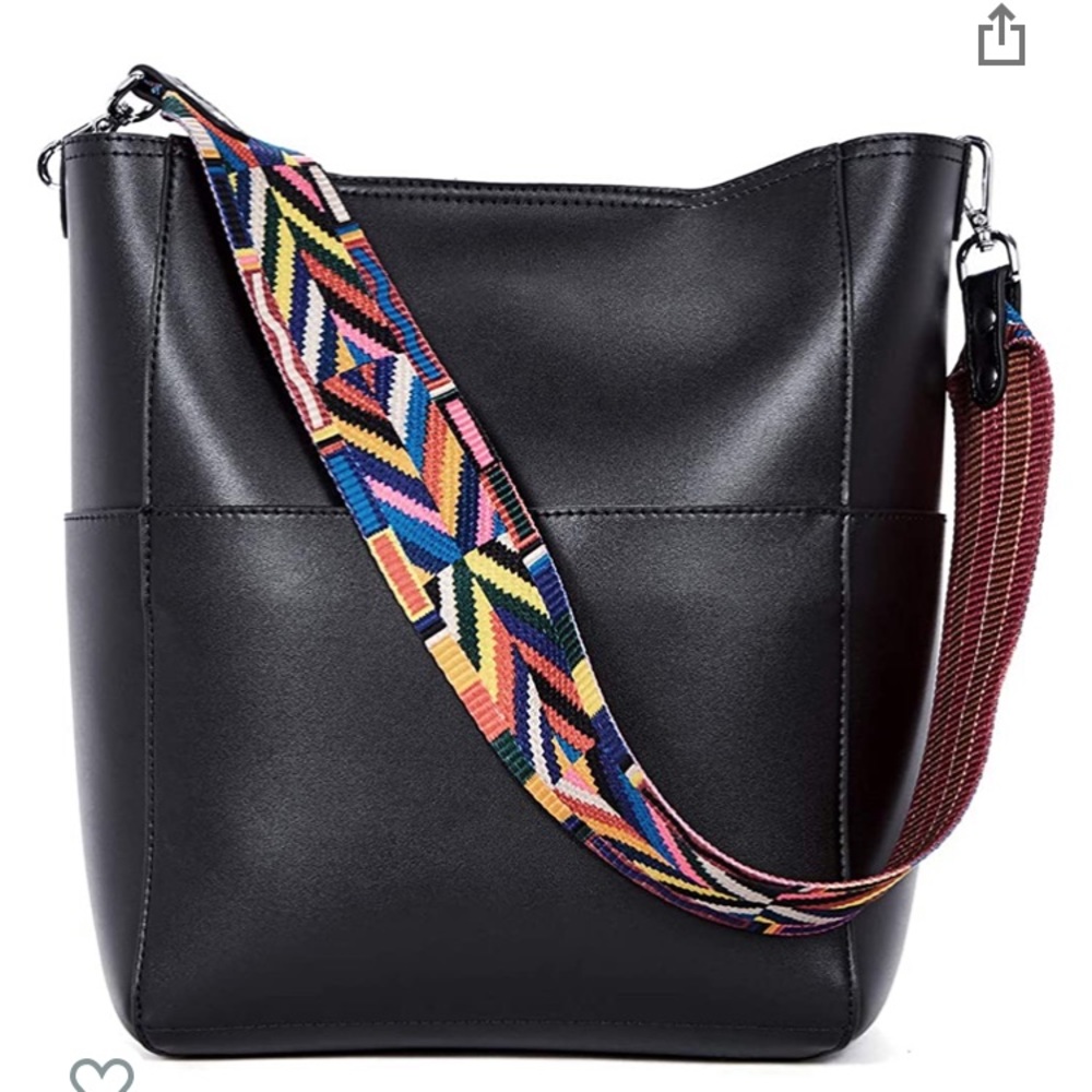 Bucket Crossbody Purse-vegan-NWOT